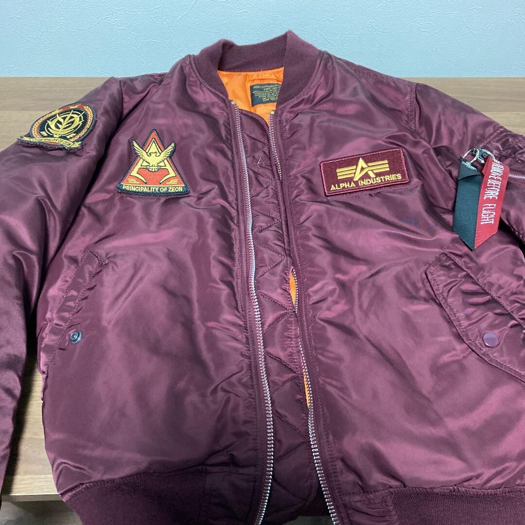 STRICT-G x ALPHA MA-1 Flight Jacket Char Aznable Model Limited 