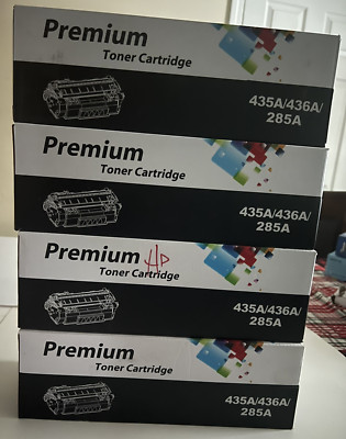 Compatible 5 PACK Black CE285A 85A Toner for HP LaserJet P1102w P1109w printer