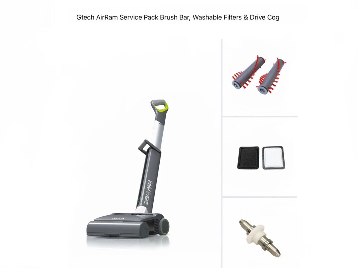 Gtech AirRam Mk2 HANDLE COMES OFF From Base FREE FIX, 42, 45 OFF