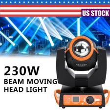 230W 7R Moving Head Stage Lighting Beam Gobo 8Prism DJ Club Party Disco Lights