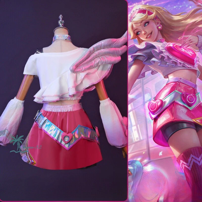 LOL League of Legends LACUS CLYNE Disfraz Juegos con disfraces Mujeres Halloween Juego de rol Foto 4 de 4