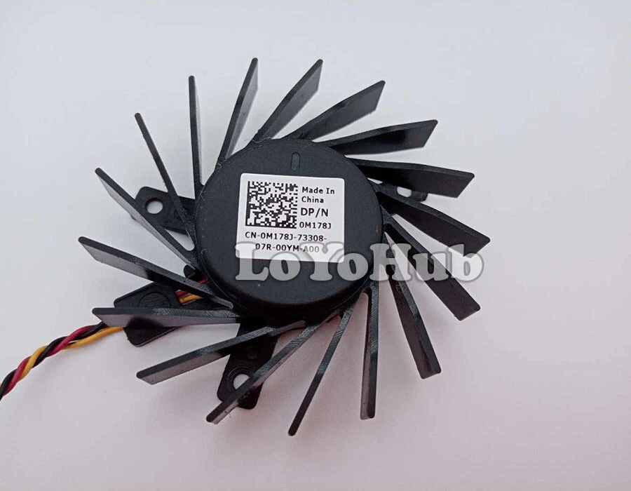For Dell Precision T5500 PVB050C05M-F00 graphics card cooling fan DC5V 0.32A - Image 4 of 4
