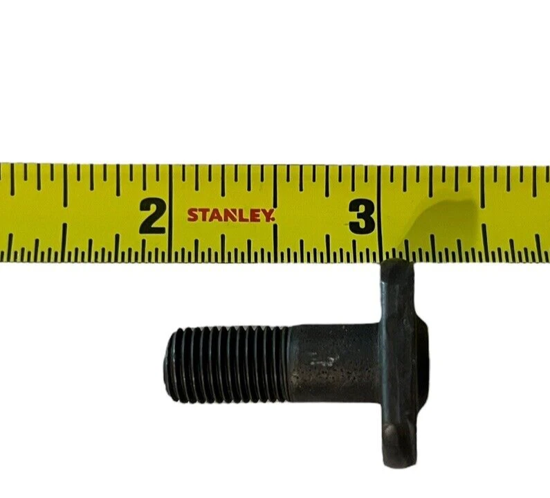 Juego de 4 piezas #547 pernos y tuercas de respaldo de rotura de pernos en T y eje trasero Pontiac 3/8"-24 x 1,0" Foto 3 de 4