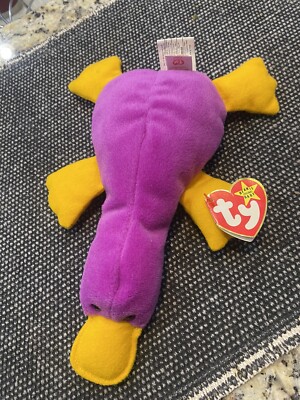 Beanie Original Baby Patti  - 4025. Rare with manufacture tag still & Tag Error