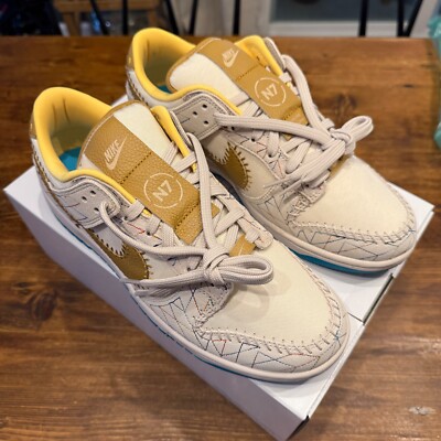 Nike Dunk Low N7 x Kyrie Irving Size 8.5 Custom RARE New in Box