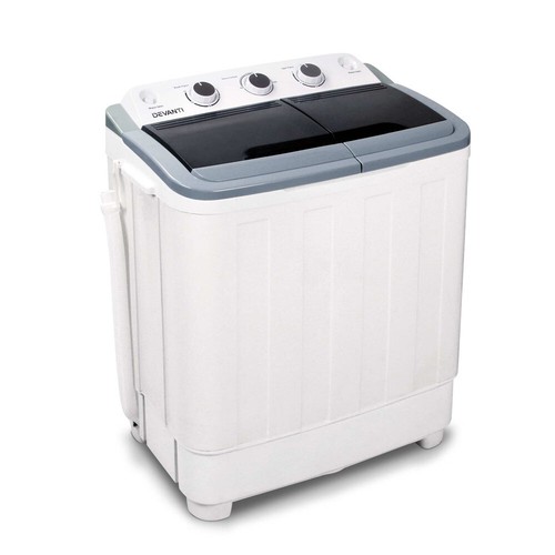 5KG Mini Portable Washing Machine 30L Twin tub 3kg Spin Quiet Detachable filter - Picture 2 of 7