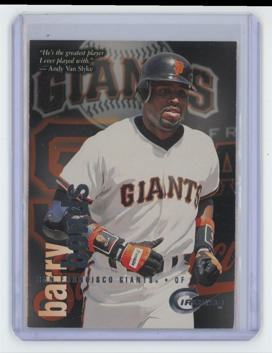 1996 Circa Barry Bonds Baseball Card San Francisco Giants
