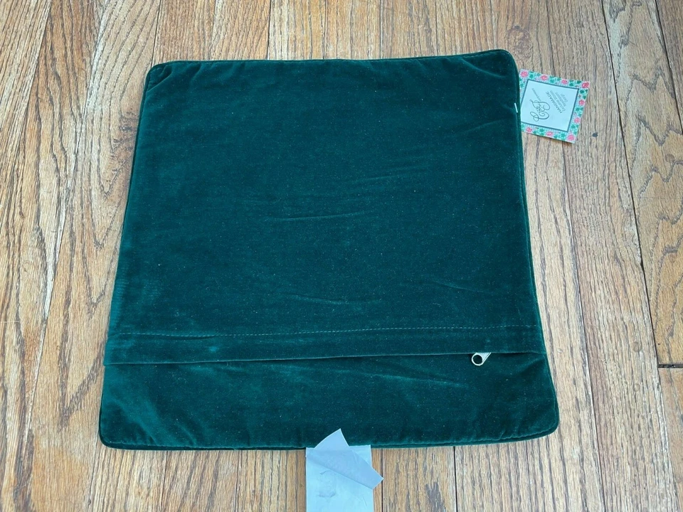 全新 羊毛 针绣 枕套 农舍 鸡母鸡 Barn Rooster Country 14 — 第 3/3 张图片