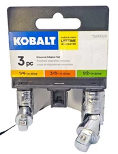 Kobalt 2 Piece Universal Adapter Set missing 1