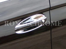 UNICUS BRIGHT CHROME Door Handle Insert 4x for Mercedes Benz W203 W211 W219 W220