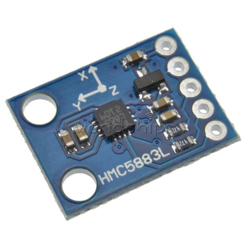Sensore magnetometro bussola 3 assi 3-5V originale HMC5883L GY-273 IIC per Arduino - Foto 5 di 7