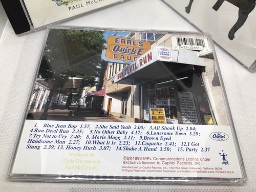 Run Devil Run Memory Almost Full Flaming Pie Paul McCartney 3 CD Capitol MPL - Picture 7 of 11