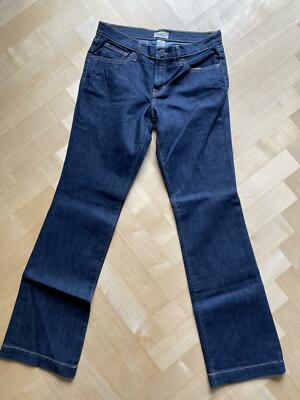GAP 1969 Jeans long and lean Hose Dame Größe 6/28R, dunkelblau Ladies Girls