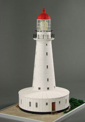 Kartonmodell Leuchtturm North Reef 1:72 Shipyard