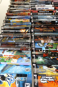 PlayStation 2 PS2 COVER ART - ARTWORK INSERTS ONLY - You Pick/Choose