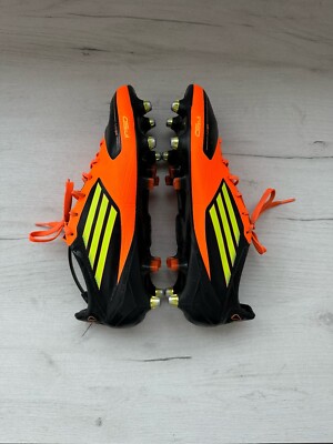 Adidas F50 Adizero Black Orange Rare Mens Football Soccer Cleats