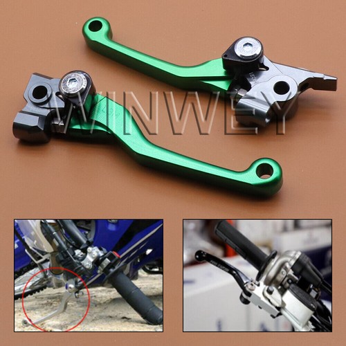 Atv Clutch Lever CNC Pivot Brake &amp; Clutch Levers For KTM 250-500 EXC/XC (2014-2023) &ndash; Orange Anodized Aluminum Motorcycle Brake And Clutch Levers