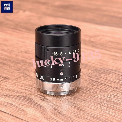 1Pcs 100% Test PENTAX B2514D FA Prime focus industrial lens 25mm 1:1.4 - Picture 3 of 5