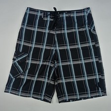 HURLEY Board Shorts Swimwear Unlined Swimming Trunks Men's Size 29 Cargo Pocket