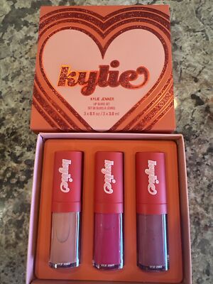 Kylie Jenner Cosmetic-LIP GLOSS SET OF (3) Valentine's Collection