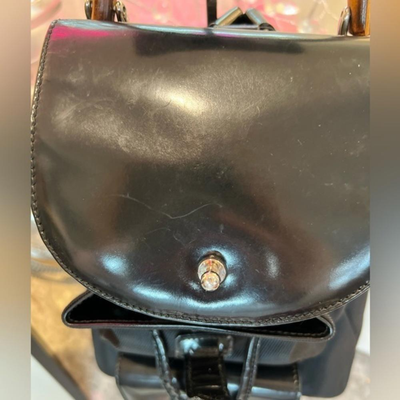 AUTHENTIC Gucci Bamboo Backpack Nylon (GGXX300) | eBay
