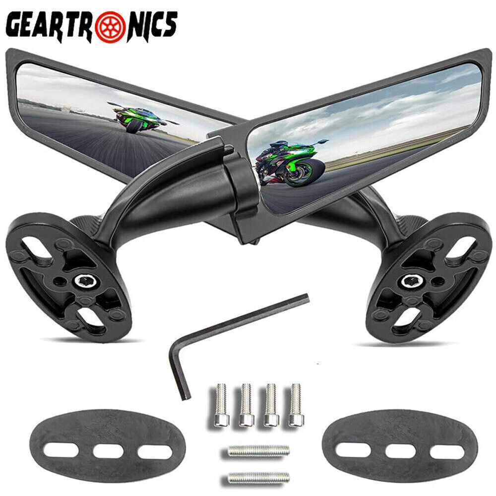 Rearview Mirror Adjustable Rotating Side Mirror For Honda Kawasaki Suzuki Yamaha