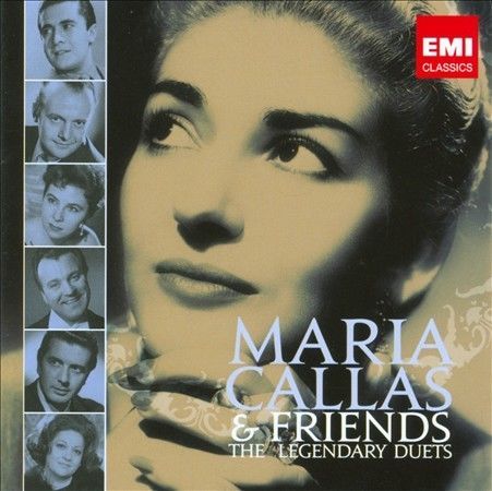 Maria Callas: Her Best Duets［CD］ Maria Callas - Her Best Duets [10 CD's] (2014, Intense Media