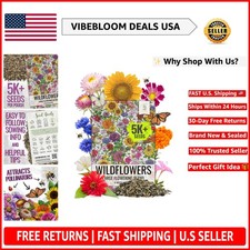 Attract Pollinators with 1 Ounce of Mixed Wildflower Seeds - Heirloom Quality 271.84 per gallon