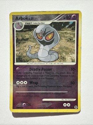 Arbok 33/106 Great Encounters Reverse Holo HP Pokemon 2008