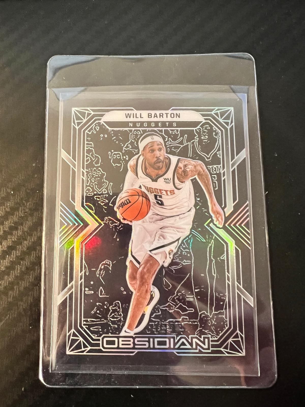 2021-22 Panini Obsidian #18 Will Barton