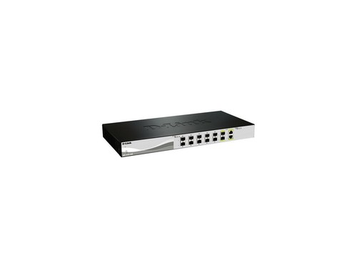 D-Link DXS-1210-12SC 12-Port 10G SFP+ Web Smart Switch Including 2 10GBASE-T/SFP - Picture 2 of 2