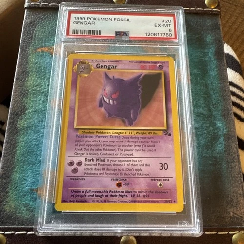 Gengar 20/62 Fossil Regular PSA 6