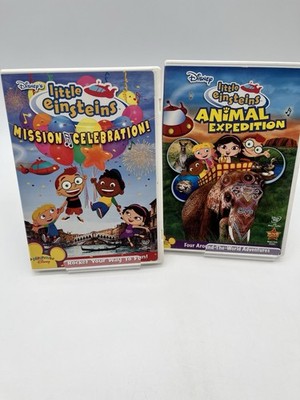 Disney Little Einsteins DVDs Lot Mission Celebration Animal
