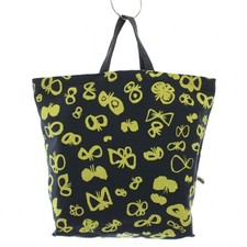 mina perhonen flutter tote bag handbag all pattern navy blue aaa9460 /KH ladies