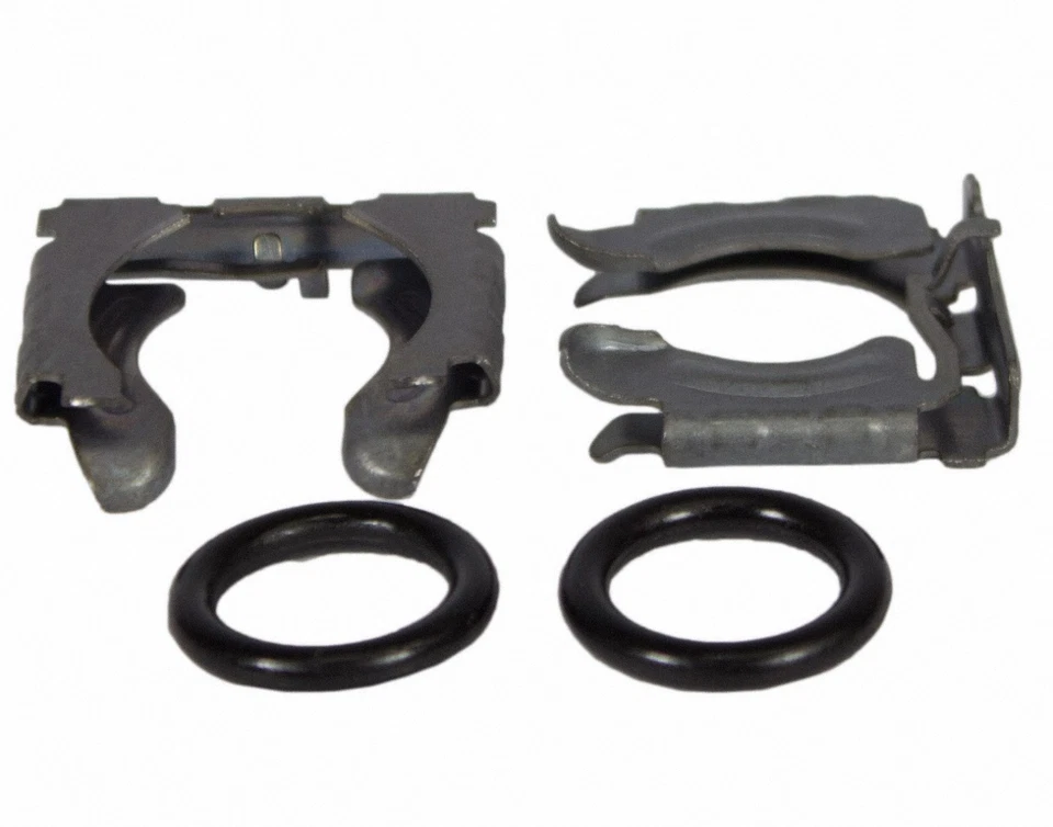MOTORCRAFT YF38495 Hose Clamp 2 clamps 2 o-rings ford f-150 f-650 f-750 Lincoln Foto 2 de 4