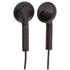 Koss KE10 Lightweight Earbud Headphones, Black 189775