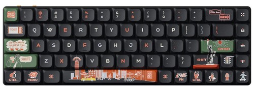 Keychron Keycaps New York LSA Dye-Sub PBT Pełny zestaw Nakładki na klawisze ANSI - Zdjęcie 6 z 10