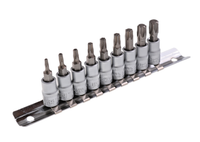"Bgs Bit-Einsatz-Satz Antrieb Innenvierkant 1/4\" T-Profil FüR Torx T10-T50"