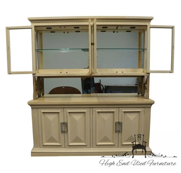 Colección Cabujón DREXEL HERITAGE Estilo costero contemporáneo 72" Buffet w. ... Foto 4 de 4