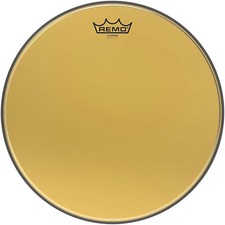 Remo Ambassador Starfire Gold Tom Head 14 in