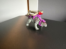 Ankylosaurus Dino riders tyco action figure 1987 with crossbow 