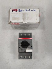 ABB 1SAM350000R1008 MS132 MANUAL MOTOR STARTER 2.5-4A 3P NEW OPEN BOX