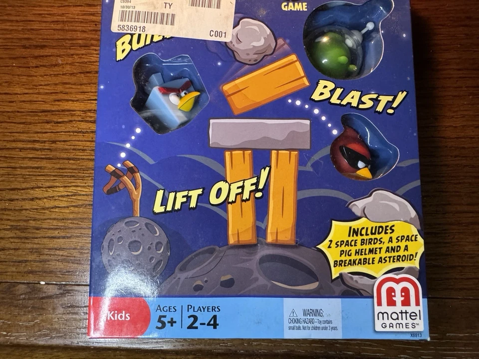 NEW* Angry Birds Space Game 2012 Mattel Build-Blast-Lift Off-Fun! - New - Image 3 of 4