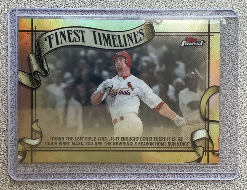 2026 Topps Finest Mark McGwire Refractor (RAW)