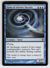 MP-01 Played Djinn of Infinite Deceits 41 Commander 2013 R