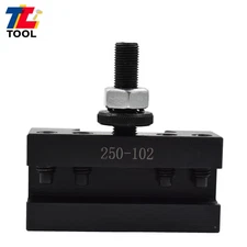5 × AXA 250-102 Wedge Tool Post Holder Set CNC Quick Change Swing Dia 10-15"