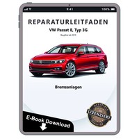 VW Passat 8 Typ 3G Ab 2019 Bremsanlagen Bremsen System Reparaturleitfaden Ebook