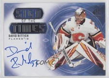 2020-21 SP Authentic Sign of the Times David Rittich #SOTT-DR Auto 0o05
