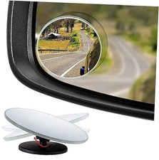 Verivue 2-Inch Blind Spot Mirrors for Cars, Universal Fit, HD Convex Wide Round
