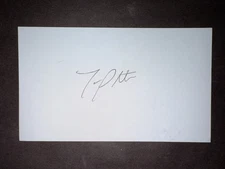 Jonathan Pettibone, PHILLIES (2013 Debut) SIGNED 3x5 Index Card (HS)